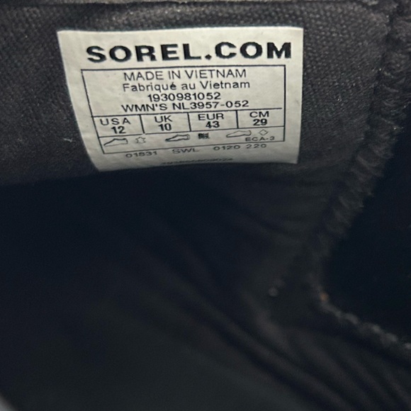 Sorel Lennox Chelsea Waterproof Boots in Quarry Gray women’s size 12/43 EU - Picture 8 of 8